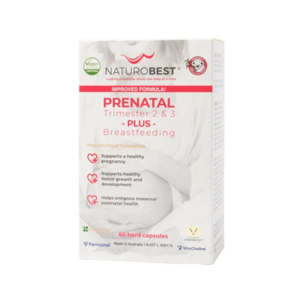 Naturobest Prenatal Trimester 2 And 3 Plus Breastfeeding