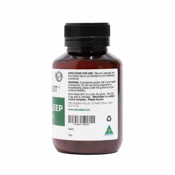 Naturobest Stress And Sleep Formula Info1