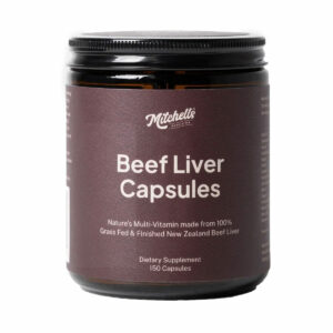 Mitchells Nutrition Beef Liver Capsules Femmewell