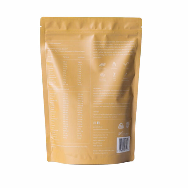 Mitchells Nutrition Bone Broth Protein Powder Natural Salted Caramel Back Femmewell Nz
