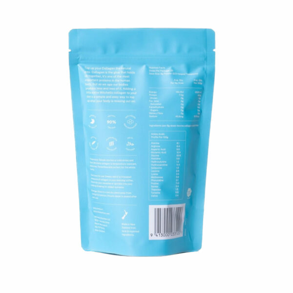 Mitchells Nutrition Bovine Collagen Peptides 200g Back Femmewell Nz